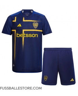 Günstige Boca Juniors 3rd trikot Kinder 2024-25 Kurzarm (+ Kurze Hosen)